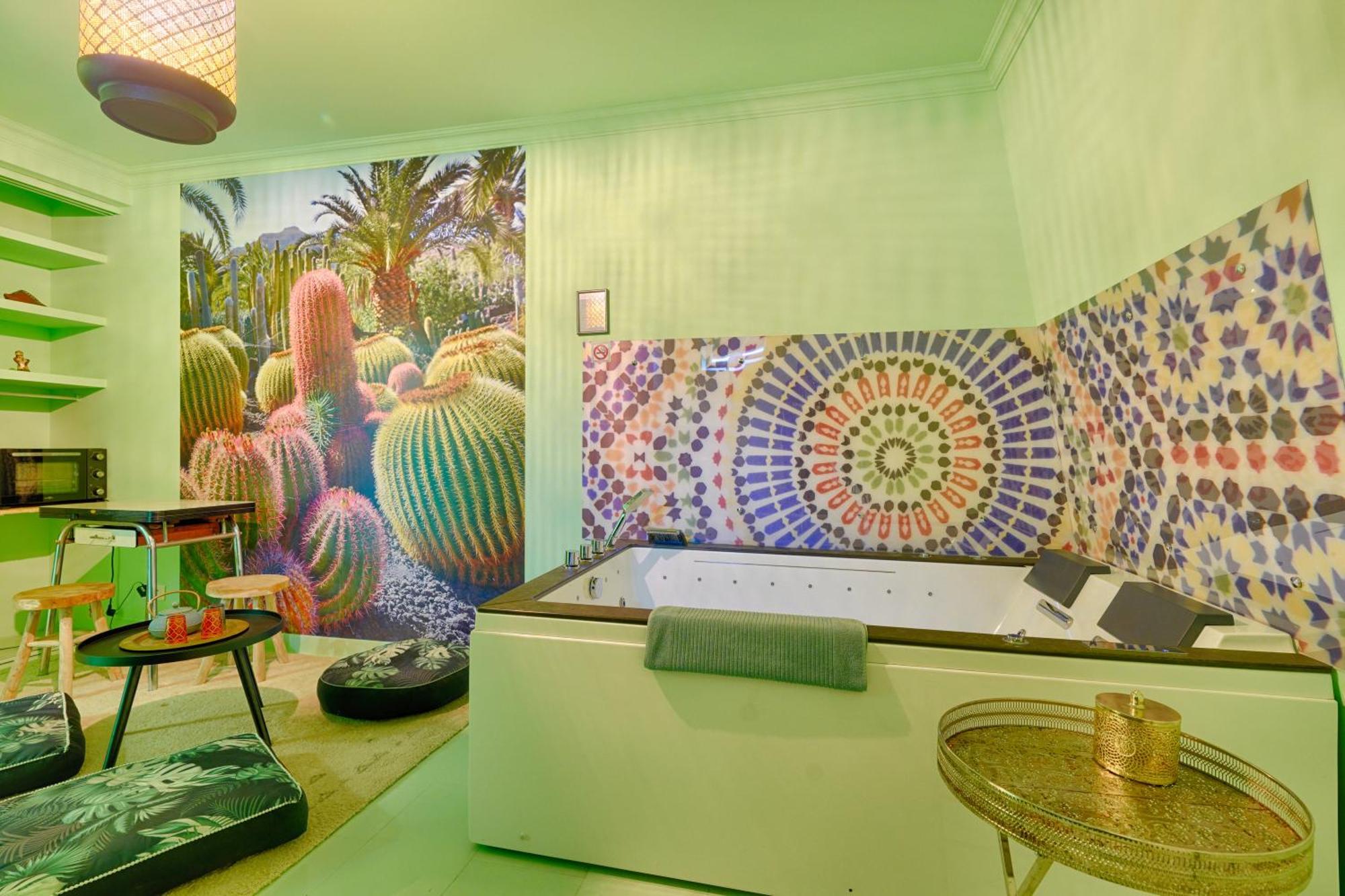 Апартаменти Luxury Magic Cactus Garden, Paris 0Rly Avec Jacuzzi Віньє-сюр-Сен Екстер'єр фото