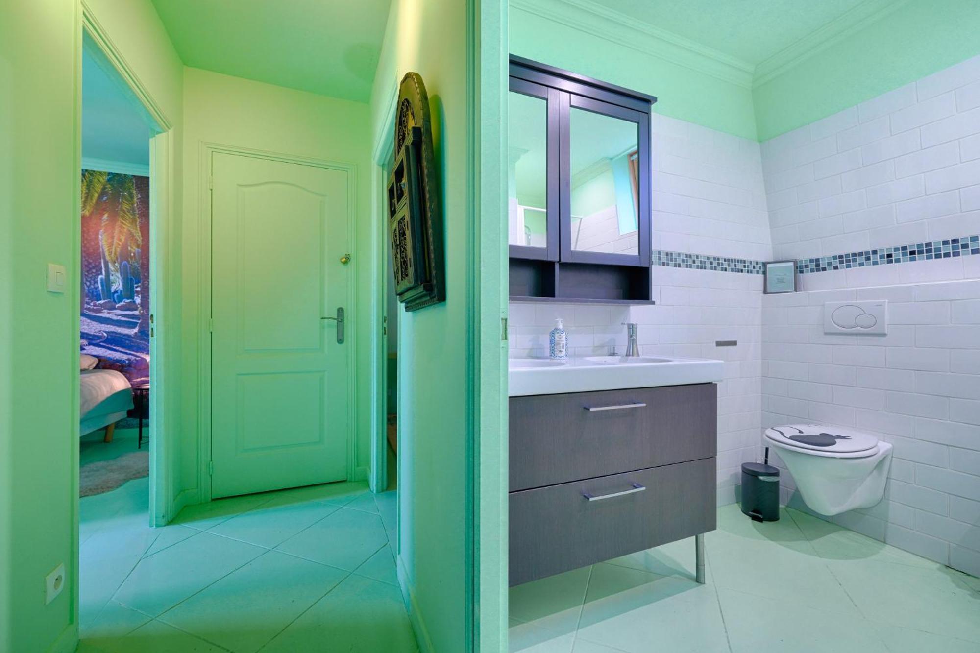 Апартаменти Luxury Magic Cactus Garden, Paris 0Rly Avec Jacuzzi Віньє-сюр-Сен Екстер'єр фото