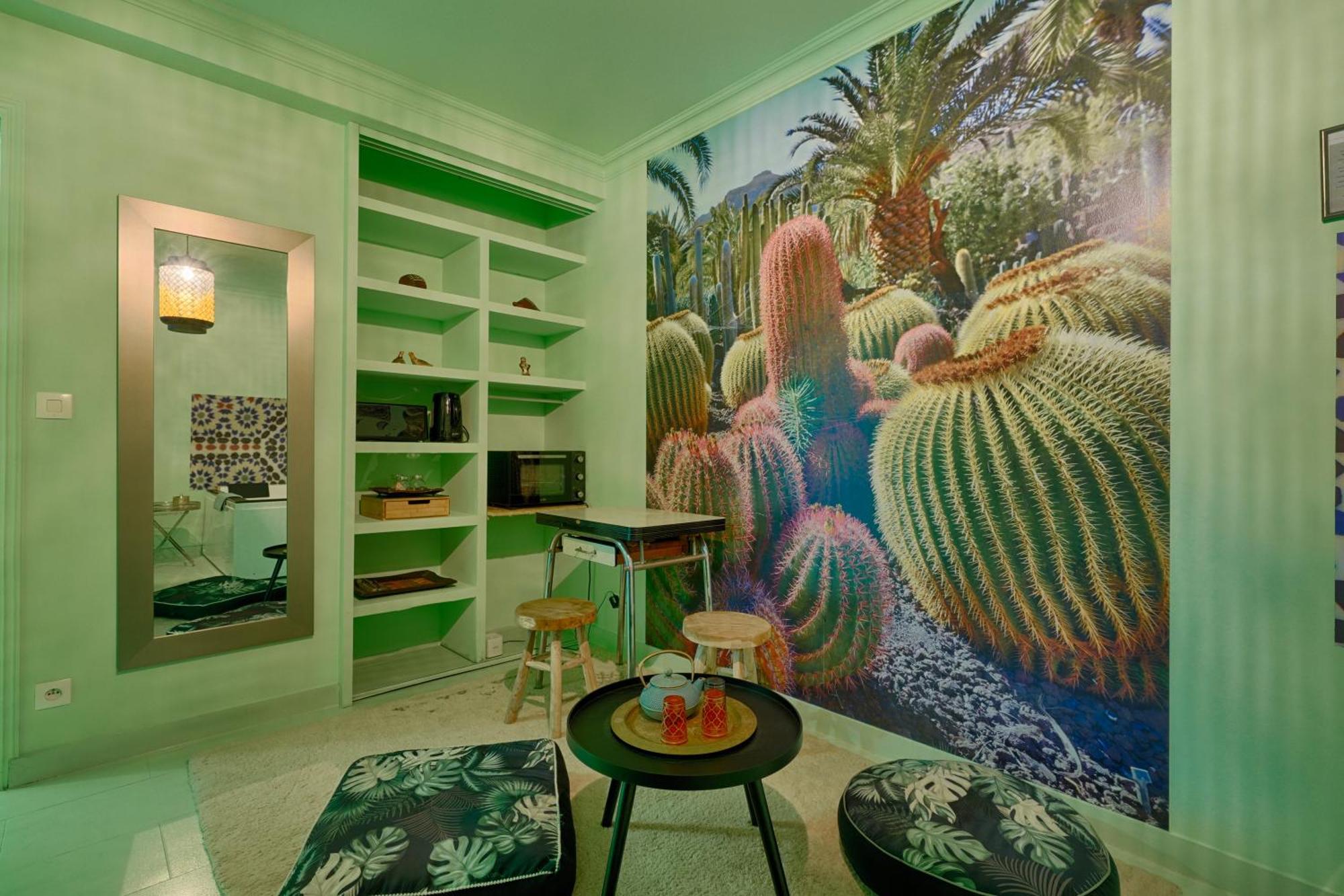 Апартаменти Luxury Magic Cactus Garden, Paris 0Rly Avec Jacuzzi Віньє-сюр-Сен Екстер'єр фото