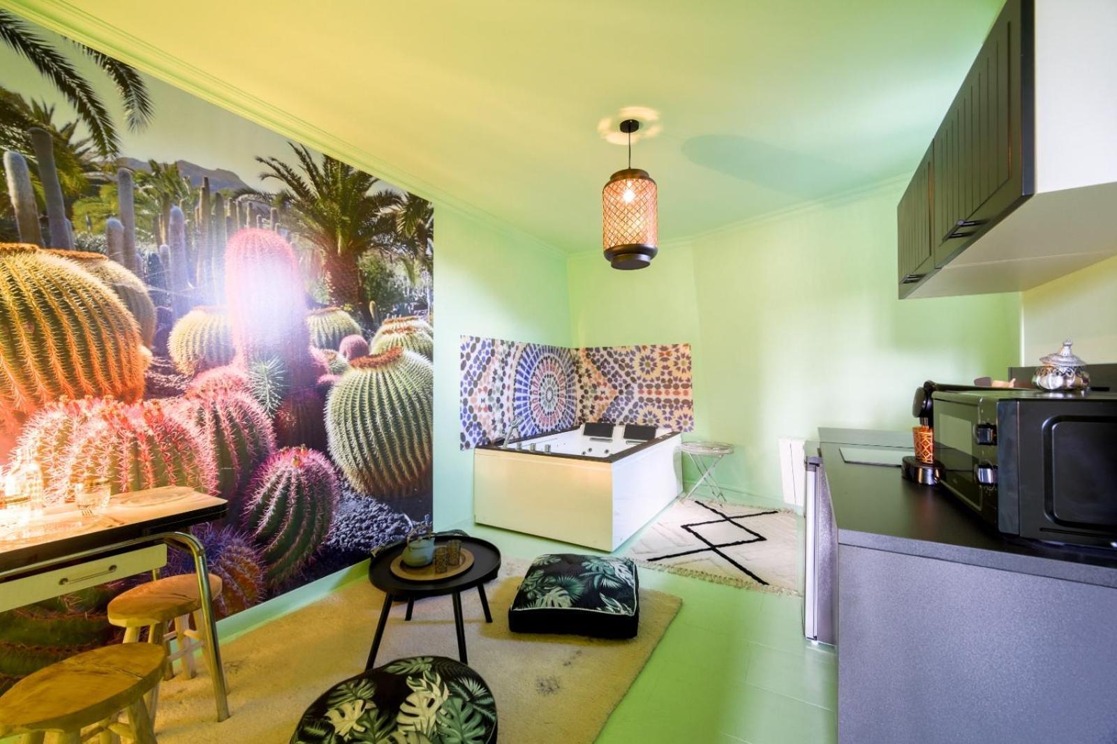Апартаменти Luxury Magic Cactus Garden, Paris 0Rly Avec Jacuzzi Віньє-сюр-Сен Екстер'єр фото